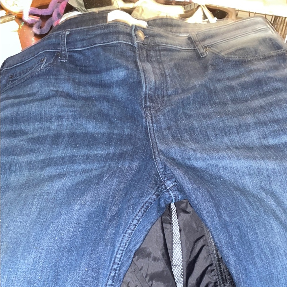 Calvin Klein Slim Straight Jeans - Dark Blue